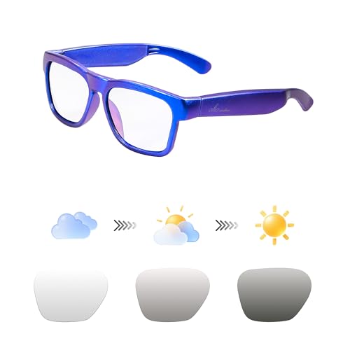Image of OhO Smart Glasses,Polarized Sunglasses with Bluetooth Speaker,Athletic /Outdoor UV Protection and Voice Control,