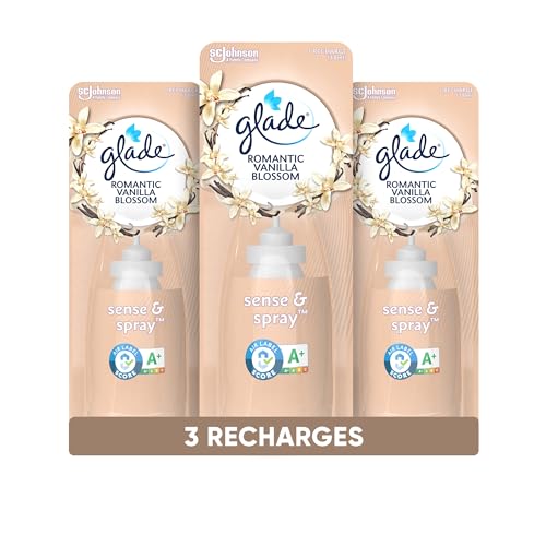 Glade Sense & Spray Recharges Diffuseur à Détection de Mouvement - Infusé Aux Huiles...