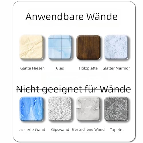 ULMDUEAEE Aluminium Fönhalter ohne Bohren - Mit Kabelaufbewahrung, Föhn Halterung Wandhalterung, föhnhalterung Bad ohne Bohren, Haartrocknerhalter für Bad, Barbershop, Hotel (Schwarz)