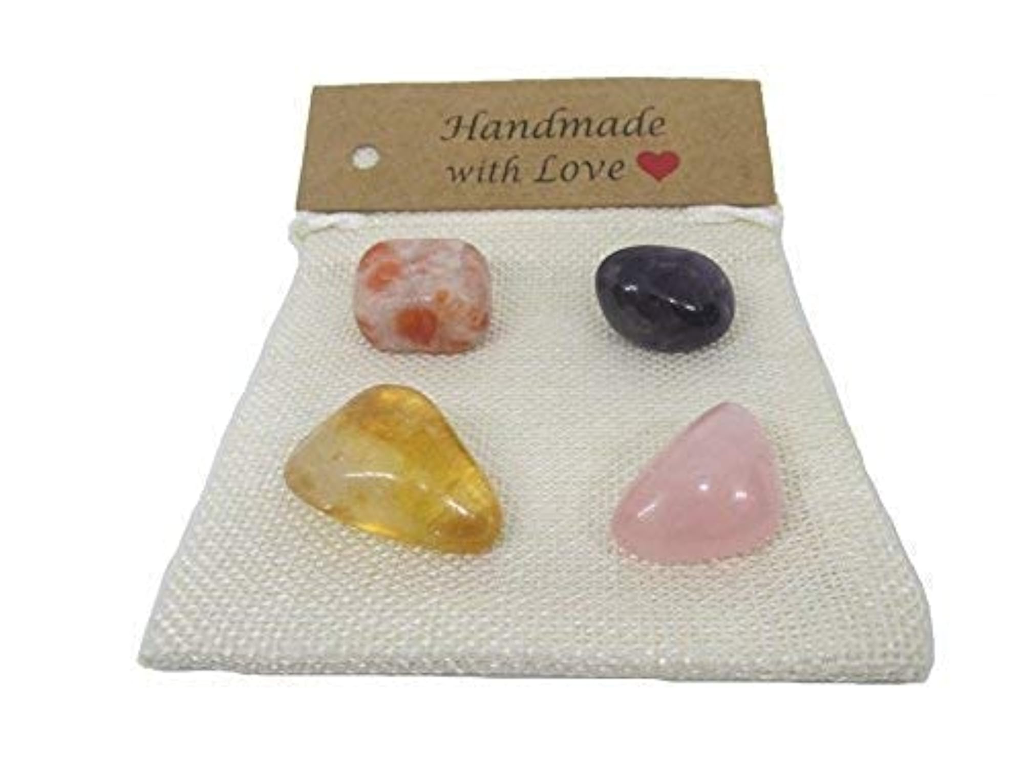 Reiki Healing Crystal Bag for Happiness