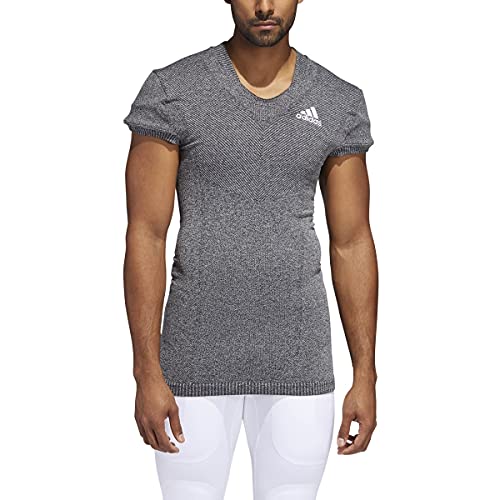 Maillot adidas Primeknit football gris taille L contre les irritations durant l'effort