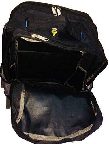 Image of Season Hiking Trekking Backpack Rucksack - 45+ L (Black) by Zordaar