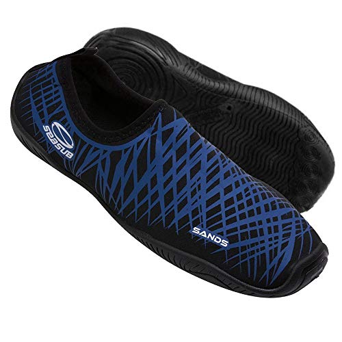 Sands Seasub - Sapatilha de Neoprene Antiderrapante, Esportes aquáticos Cor:Azul;Tamanho:43
