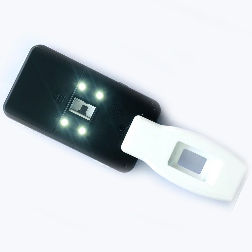 Tragbare Lupe mit 5-LCD-Display, Videolupe für Sehbehinderte, Elektronische Lesehilfe, Digitale Videolupe mit EU-Stecker