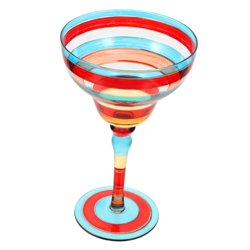 Cabilock Bicchiere Elegante in Dipinto Per Cocktail Dessert E Feste Di Anniversario