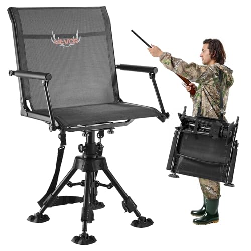 VEVOR Silent Swivel Hunting Chair