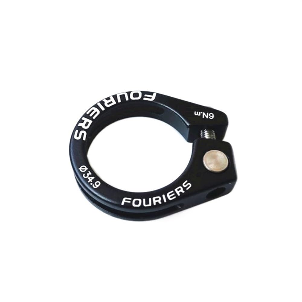 Xgsuzne 34.9Mm Black Cycling Seat Clamps 31.8/34.9Mm Bike Seatpost Clamp Aluminium Alloy Mtb Road Bicycle Seat Post Clamp Bike Parts Seat Post Clamp(34.9Mm Black)