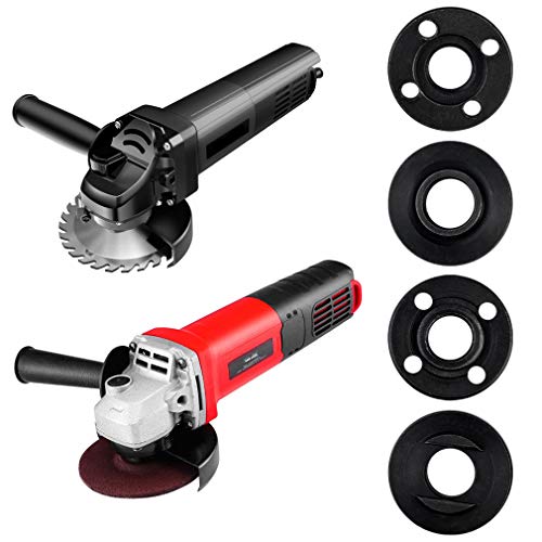 Image of Topbuti 5pcs Grinder Flange Angle Wrench Spanner Metal Lock Nut for Compatible with Dewalt Milwaukee 193465-4 Bosch Black Decker Ryobi Makita 5 inch 5 /8-11 Parts