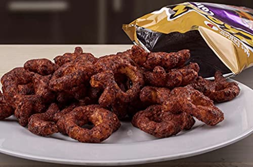 Sabritas Authentic Mexican Chips Large Bag Fresh Mexican Snacks-Cheetos Bolita, Torciditos, Colmillos, Flaming Hot, Crujitos, Churrumais, Ruffles, Rancheritos, Doritos 3-Pack (Cheetos Colmillos)