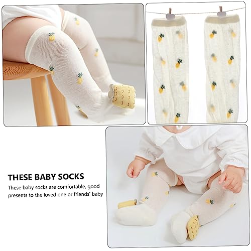 1 Pair Elastic Soft Mosquito Socks Newborn Socks for Breathable Boy Girl for Born Essentials3