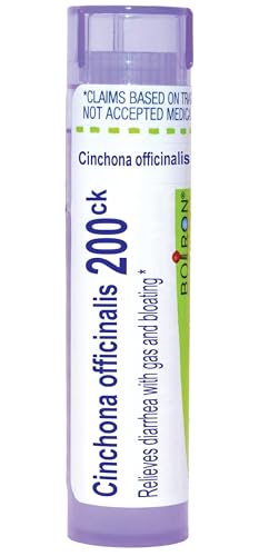 Boiron Cinchona Officinalis 200Ck Homeopathic Medicine for Diarrhea with Gas & Bloating - 80 Pellets
