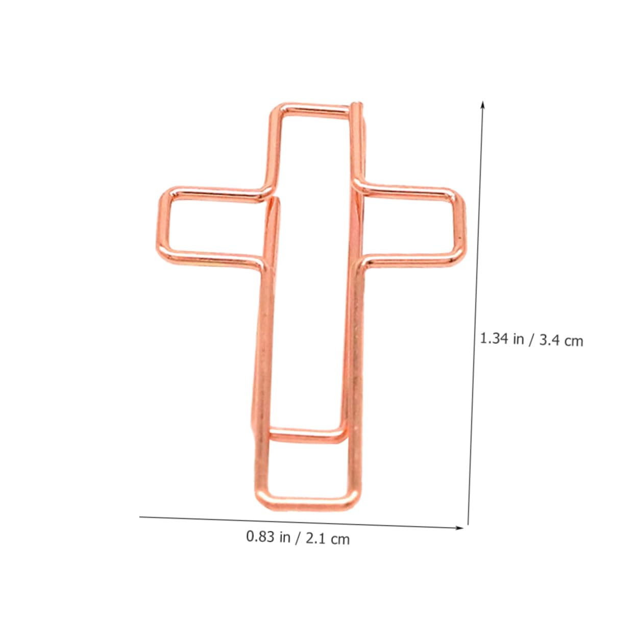 10 pezzi Fermagli per Documenti Forma Metallo Fermacarte Piccoli Colorati Clip Metalliche Resistenti per Ufficio e Studio