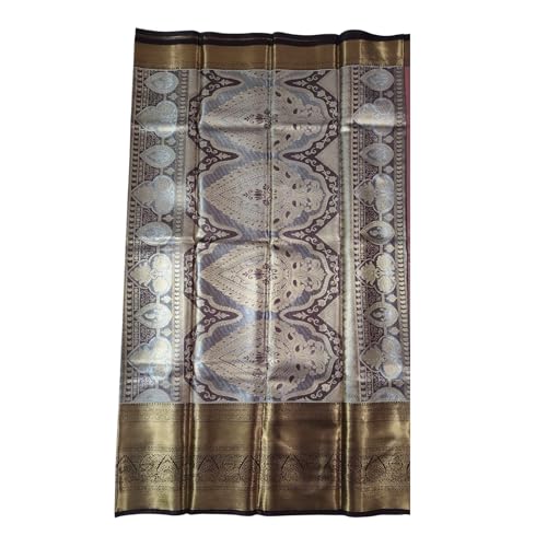 Asha Creation pink kanchipuram silk saree – image 4