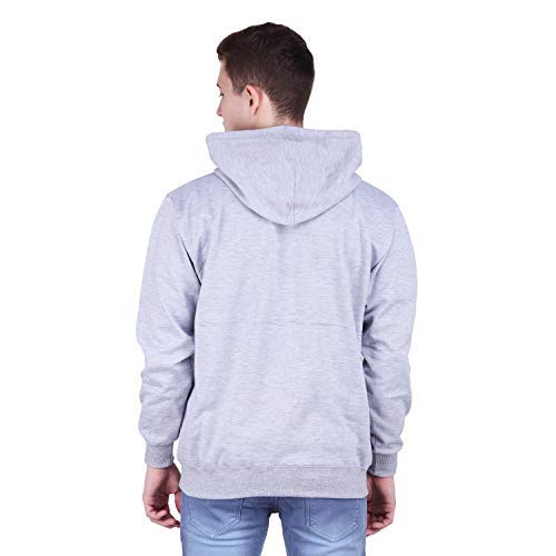 Image of Men's Cotton Hooded Neck Hoodie