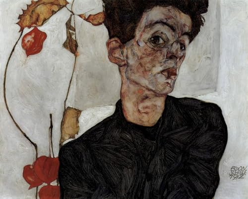 Peinture d'Art d'Affiche Egon Schiele Impression Graffiti Chic 60x90