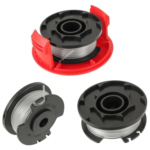 EPLZON Bobine de Fil de Rechange pour Ein-hell GE-CT 18/28 Li et GE-CT 18/28 Li TC 5 m de longueur Ø 1,6 mm (3 Bobines + 1 Capuchon)