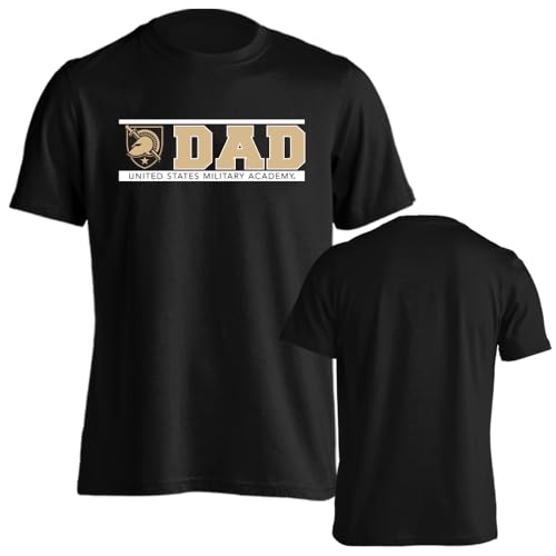 Sport Your Gear Army Black Knights Dad Short Sleeve T-Shirt, Black