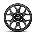 RockTrix RT107 17x8.5 Wheel 6x5.5 Compatible with Toyota Tacoma, 17 Inch Matte Black Rim 6x139.7 +25mm Offset, 5.73