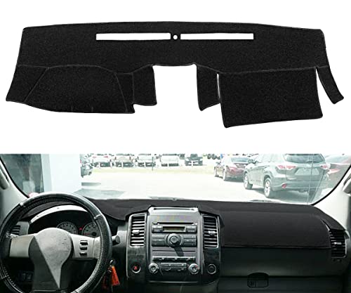 Dash Cover Mat Pad Carpet Custom Fit for Nissan Frontier 2005-2021/Xterra 2005-2015/Pathfinder 2005-2012