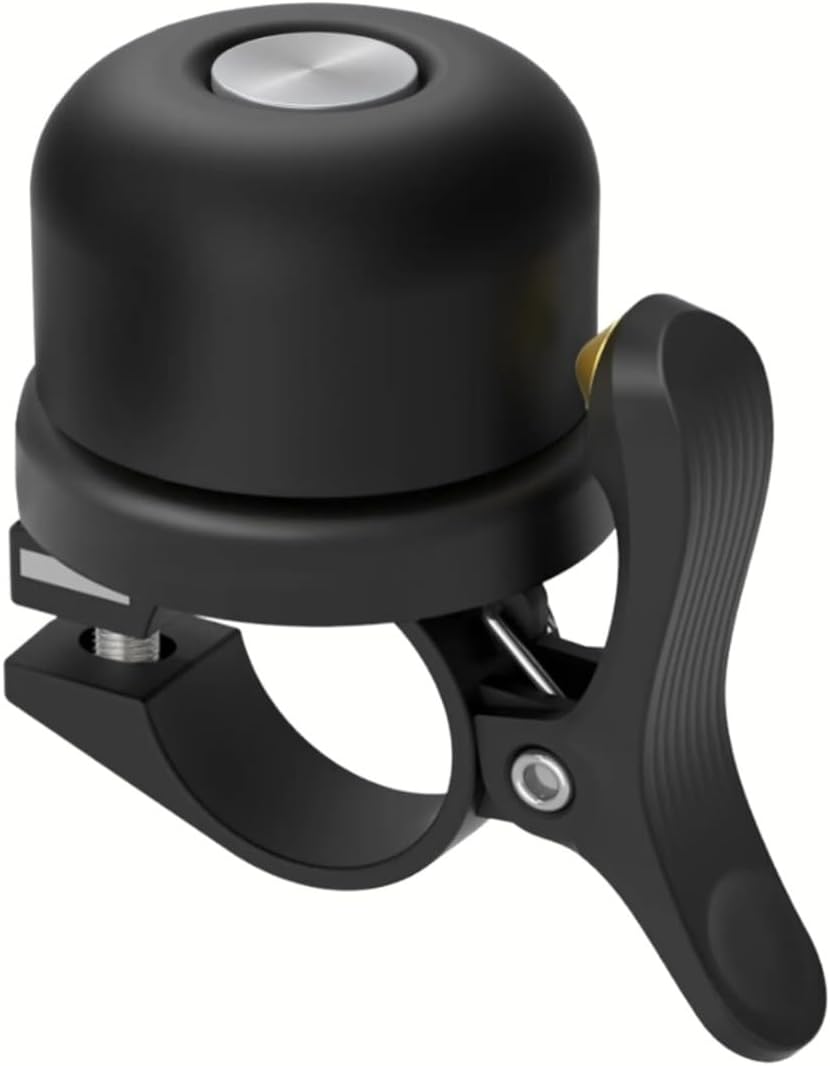 XNITO Bike Bell Classic Copper Bicycle Bell for Apple AirTag | Holder Hidden in Bell | Bike Bell Anti-Theft for Adults Suitable for 22.2mm Diameter Handlebar