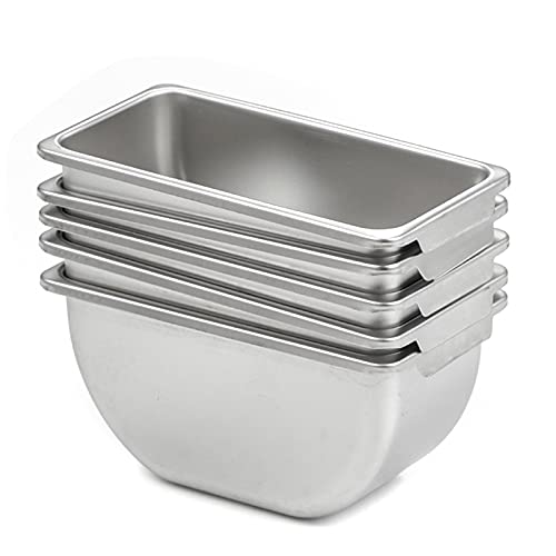 Conteneur à ingrédients pour pizza en inox 304 à 5 compartiments avec couvercle