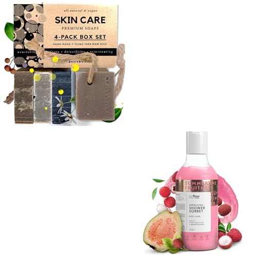 Coffret Soin Doux et Naturel Blink Station avec Savons et Gel Douche Hydratant