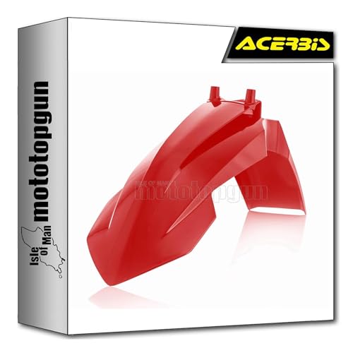 Garde-boue avant Acerbis rouge pour remplacer le plastique KTM SX 65