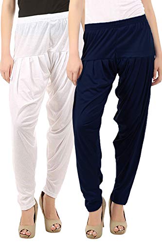 Image of Buy That Trendz Patiala Salwar for Women Relaxed Fit Viscose Patiyala Salwar Harem Bottom Pants
