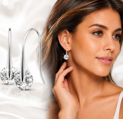 Image of JDX Attractive Designer American Diamond Earring Set for Women and Girls (1002)