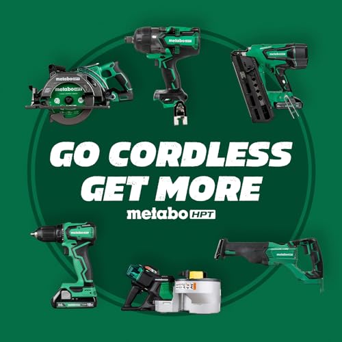 Metabo Hpt C10FCGSM Compound Miter Saw, 10 Inch Miter Saw With Large Table Saw For Woodworking, Power Saw thumb #10