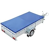 Anhänger Abdeckplane Die Anhänger- Abdeckplane wird in der Farbe Blau ausgeliefert