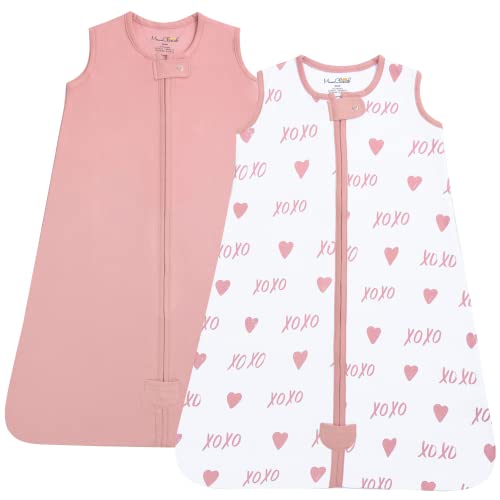 Image of Mama Cheetah Baby Sleep Sack 0.5 TOG, Organic Cotton Baby Wearable Blanket with Two-Way Zipper, Swaddle Transition Baby Sleeping Bag for Newborn Infant Toddler Boy Girl, 12-18 Months