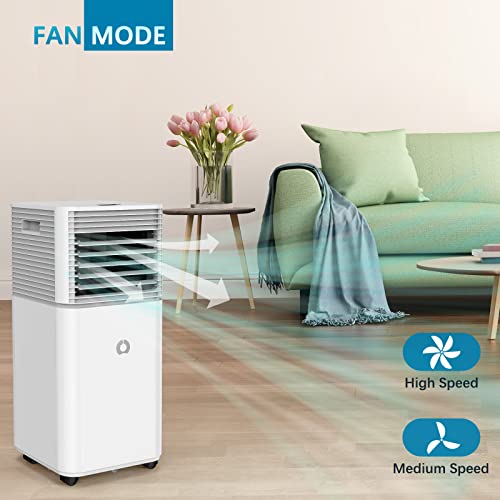 Portable Air Conditioners, Airorig Portable Air Conditioner 8000 Btu With Cooling, Fan, Dehumidifier Mode For Room Up To 350 Sq Ft, Functional Portable Ac With Window Kit, Child Lock, Sleep Mode, Etc. #TOP3