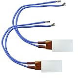 PTCYIDU 2PCS PTC Heating Element AC/DC 110V 110 Degree Insulated Constant Temperature Ceramic Thermostatic Heaters Plate Aluminum Shell Miniature Heating Tools