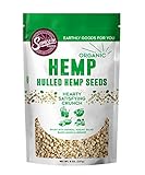 Suncore Foods - Premium Quality 100% Organic Hemp Seeds, 8oz Resealable Pouch