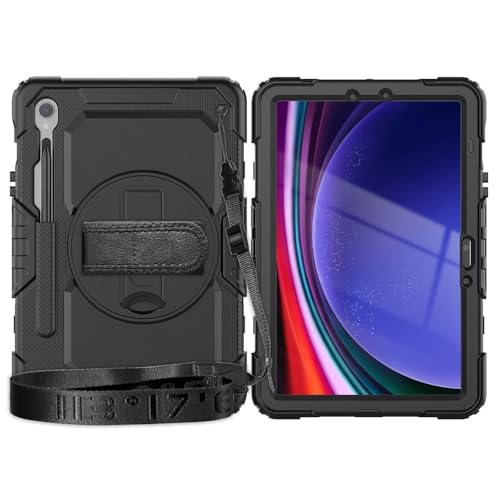 Funda Samsung Galaxy Tab S10 Lite para niños y viajes con soporte de mano giratorio
