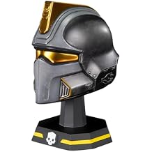 Dark Horse Helldivers 2 Hero of the Federation Helmet 14 Scale Replica, 4.5-Inch, Grey, Gold