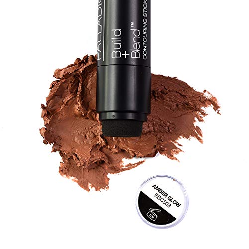 Palladio Contouring Makeup Stick Build + Blend Contour Stick Makeup, Face Makeup For Perfect Sculpting Look, 0.23 Ounce (Amber Glow) #TOP3