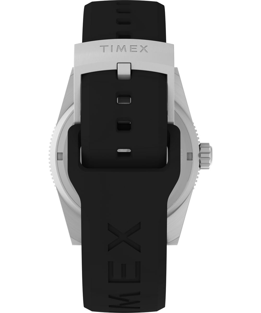 Timex Men's Analogue Quartz Watch with a Rubber Strap Deep Water Reef