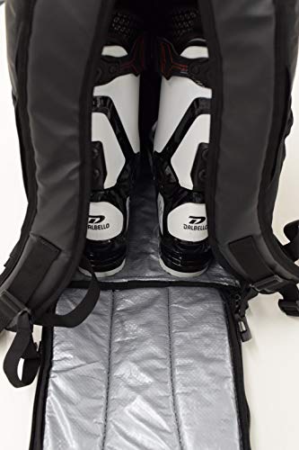 デサント(DESCENTE) スキーバッグ BACKPACK(バックパック) 2020-21年モデル DWEQJA14 BLK Fサイズ 4枚目