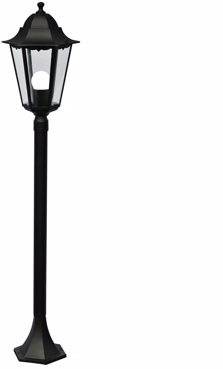 Nordlux Cardiff Outdoor Post Light Black Aluminium E27 Weatherproof - Garden, Patio, Driveway Mains Powered, IP44