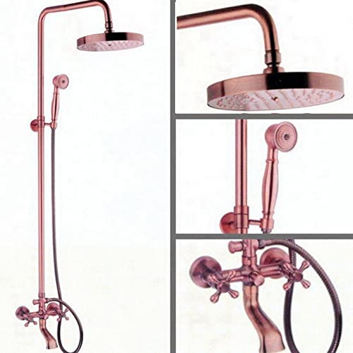 Pomme de douche à effet de pluie contre le calcaire et les jets faibles