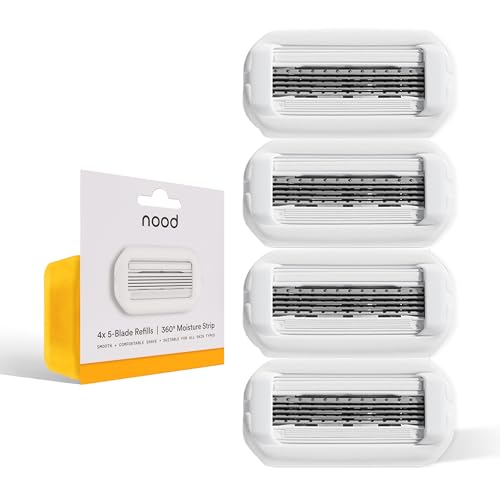 Lames de rasoir rechargeables de qualité supérieure Nood en acier inoxydable