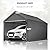 10x20 ft Heavy Duty Carport, Carports Garage with Removable Sidewalls and Reinforced Structure, Outdoor Car Canopy Tent Shelter for Vehicle and Boat (Gray)