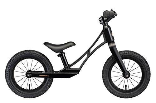 BIKESTAR Magnesium (superleicht) Kinderlaufrad Lauflernrad Kinderrad für Jungen und Mädchen ab 3-4 Jahre | 12 Zoll Kinder Laufrad BMX Ultraleicht | Schwarz | Risikofrei Testen – Bild 4