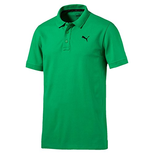 PUMA Ess Pique Polo, Uomo, Verde (Bright Green)