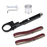 Electric 100 Angles Grinder Modified To Belt Sand Sand Belt Machine