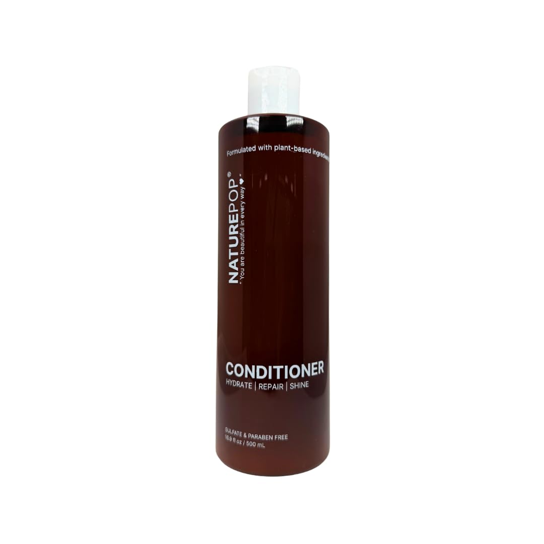 Korean Hair Conditioner - Deep Repair & Scalp Care for Dry Damaged Hair - Sulfate & Paraben Free, Plant-Based Formula with Argan Oil & Menthol - Made in Korea, 16.9 fl oz (500ml)