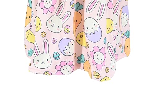 Image of Girls Long Sleeve Ruffled Dresses for Toddlers and Kids