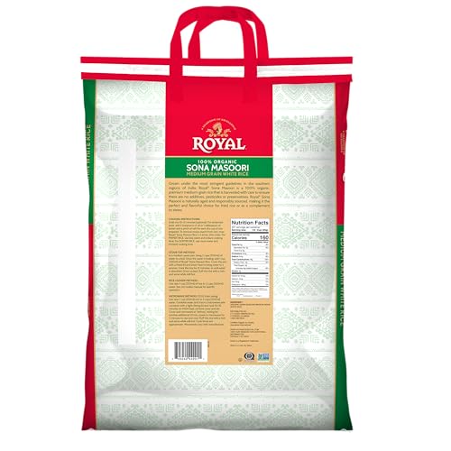 Royal Organic Sona Masoori Rice, 20 Pound image 5